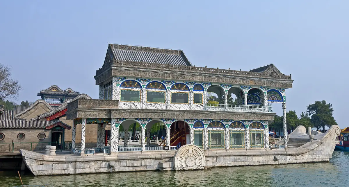 The Marble Boat from the side